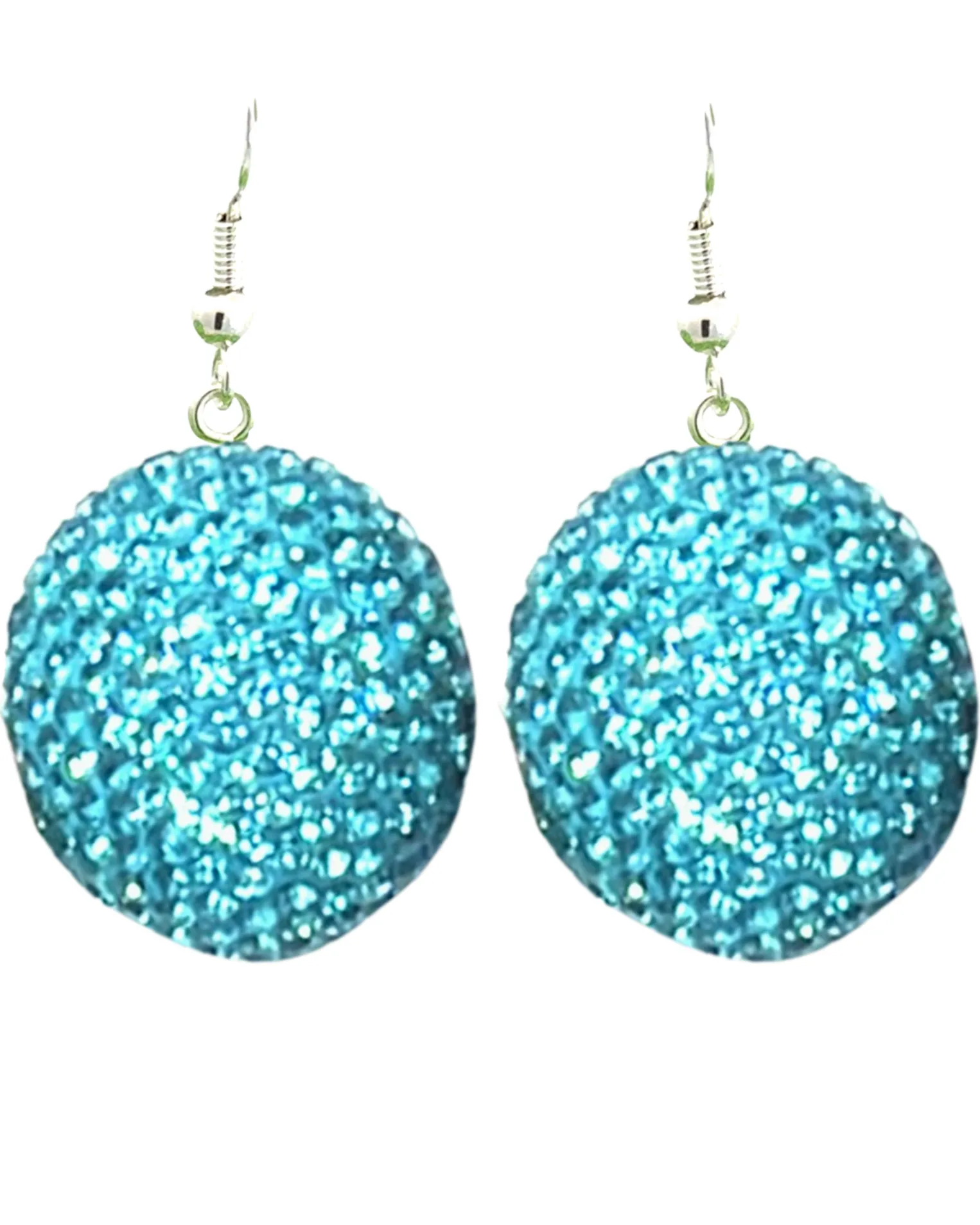 Crystal Sphere Statement Earrings
