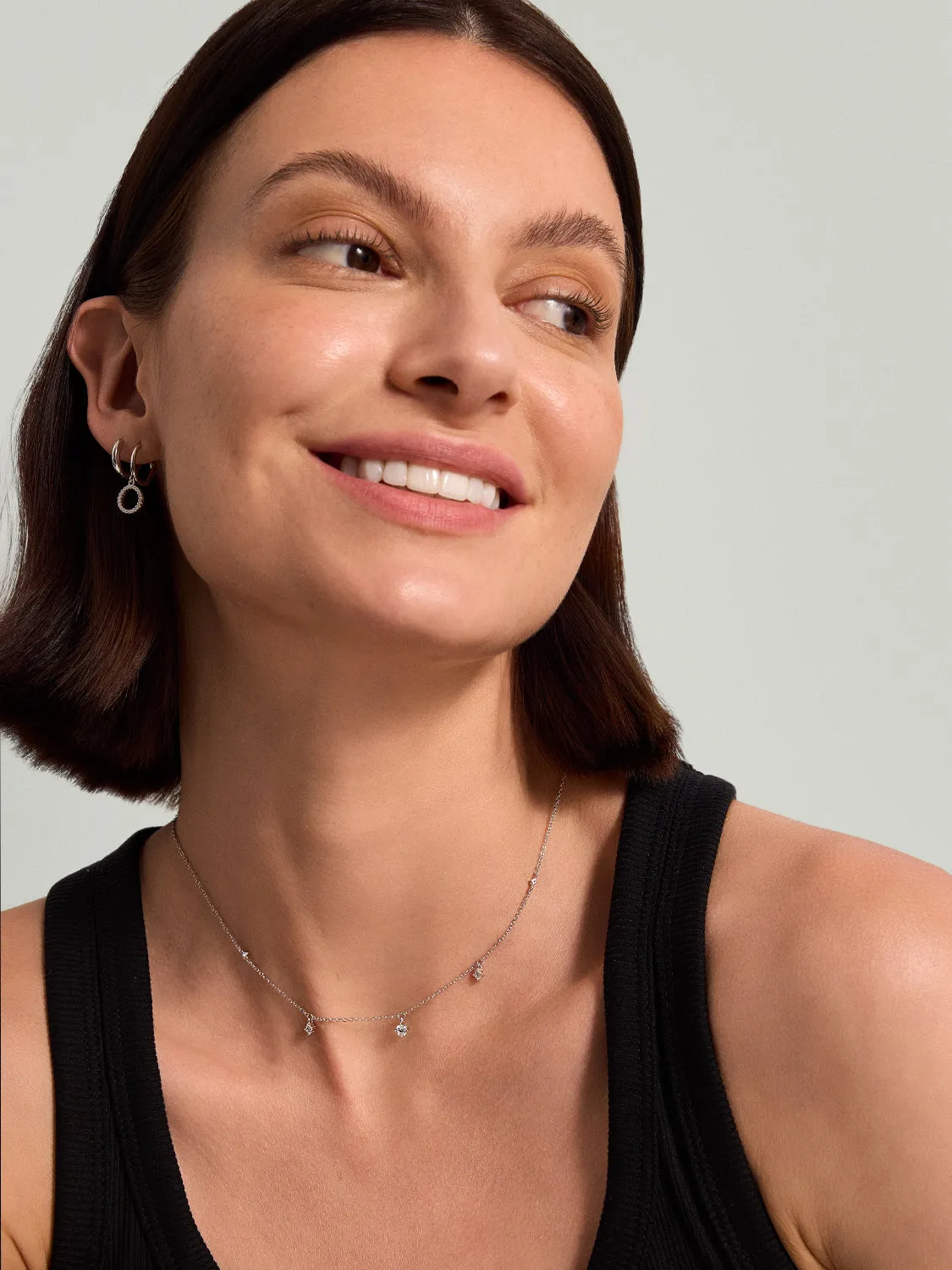 Crystal Strand Necklace