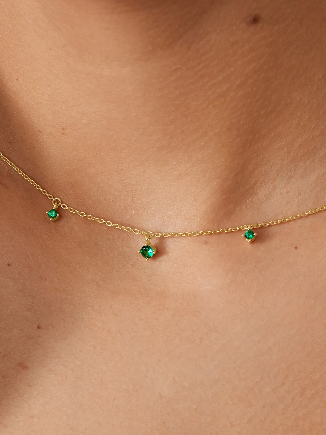 Crystal Strand Necklace