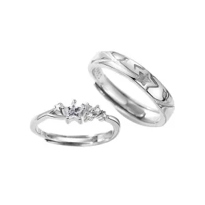 CZ Stars Matching Rings