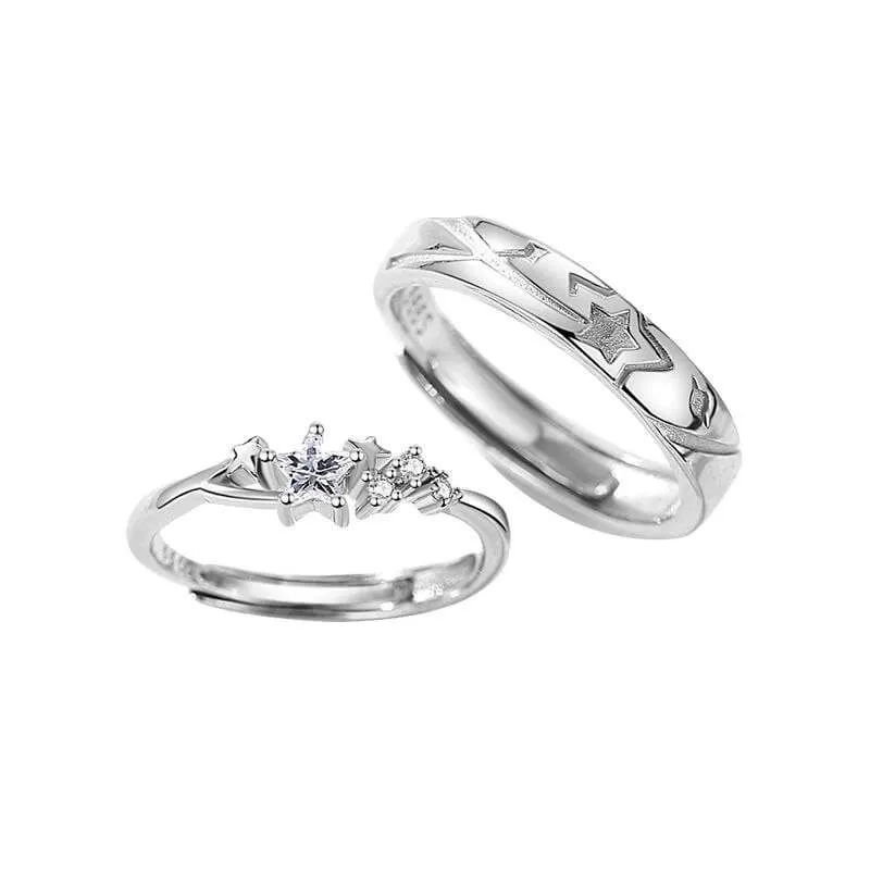 CZ Stars Matching Rings