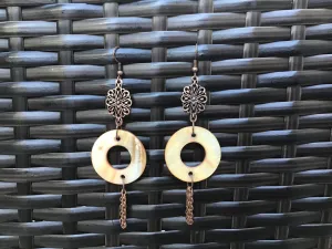 Dangle Chain Shell Earring