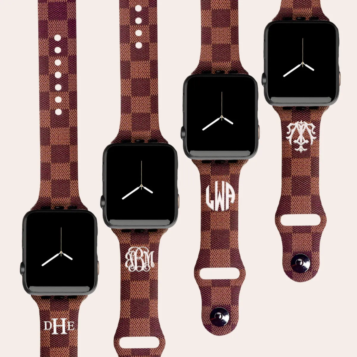 Designer Check Watch Bank