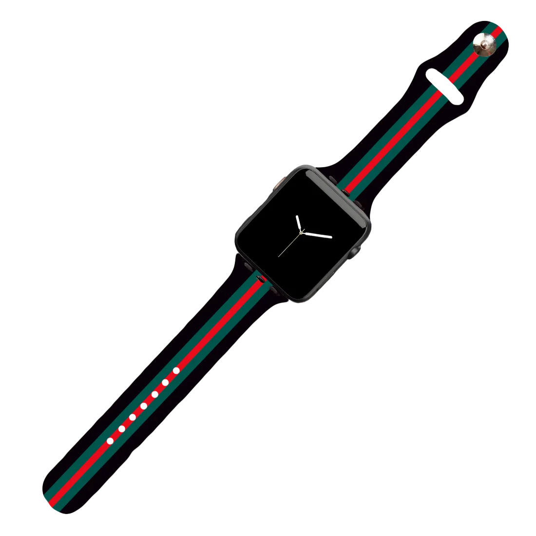 Designer Stripe Black Watch Bank