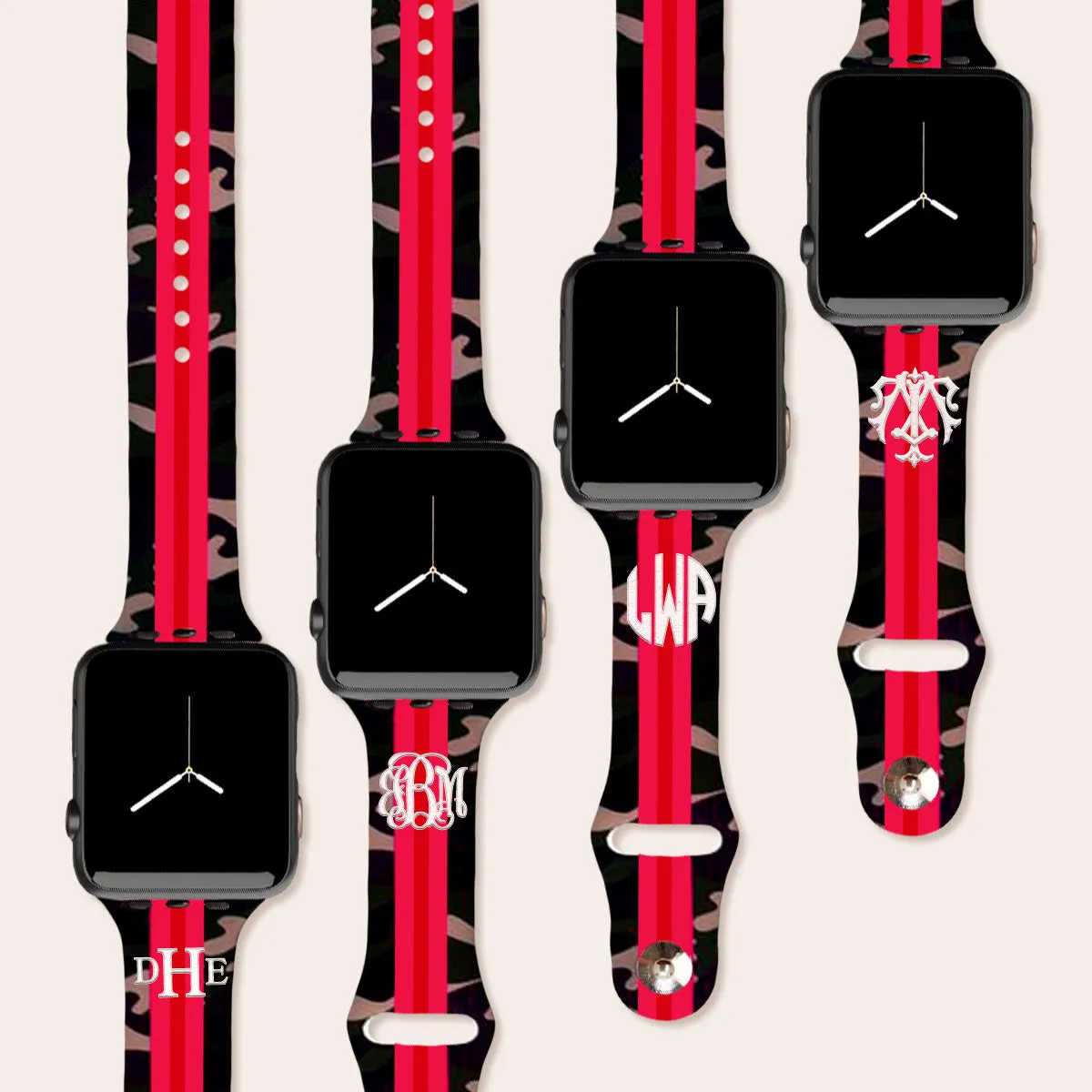 Designer Striper Camo Watch Bank