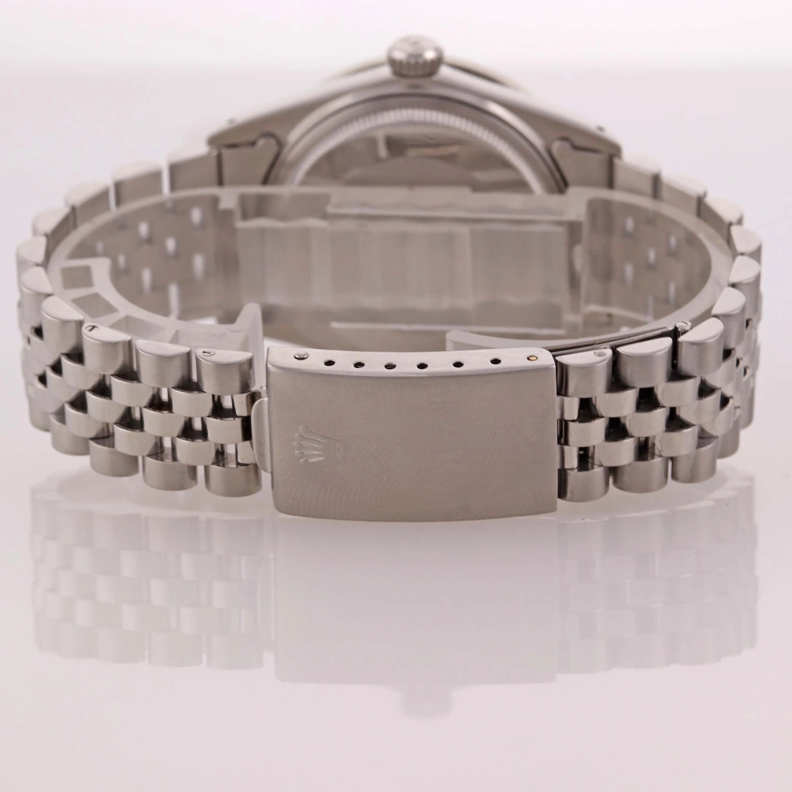 DIAMOND Bezel Rolex DateJust 36mm Stainless Steel & White Gold DIamond MOP Dial