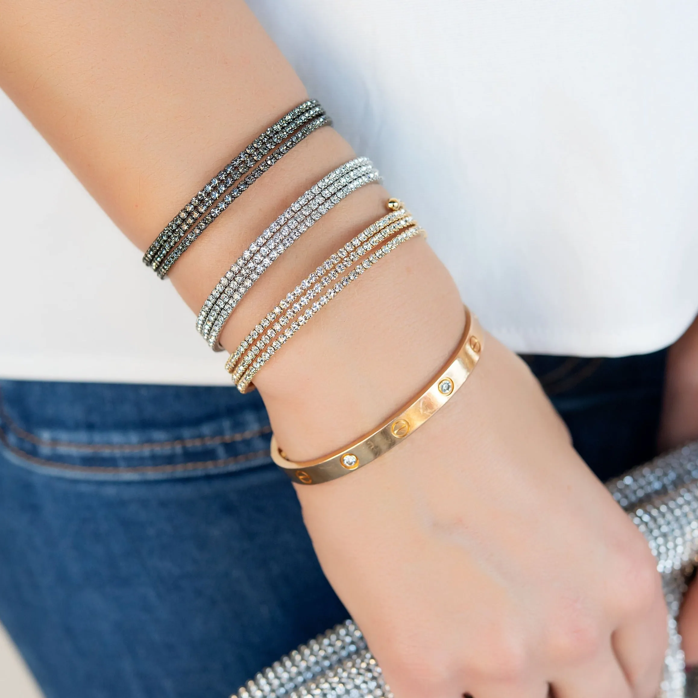 Diamond Wrap Bracelet
