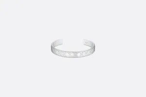 Dior Icons Cannage Bangle • Silver