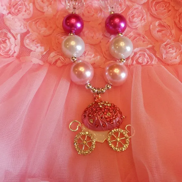 Disney Carriage Chunky Necklace