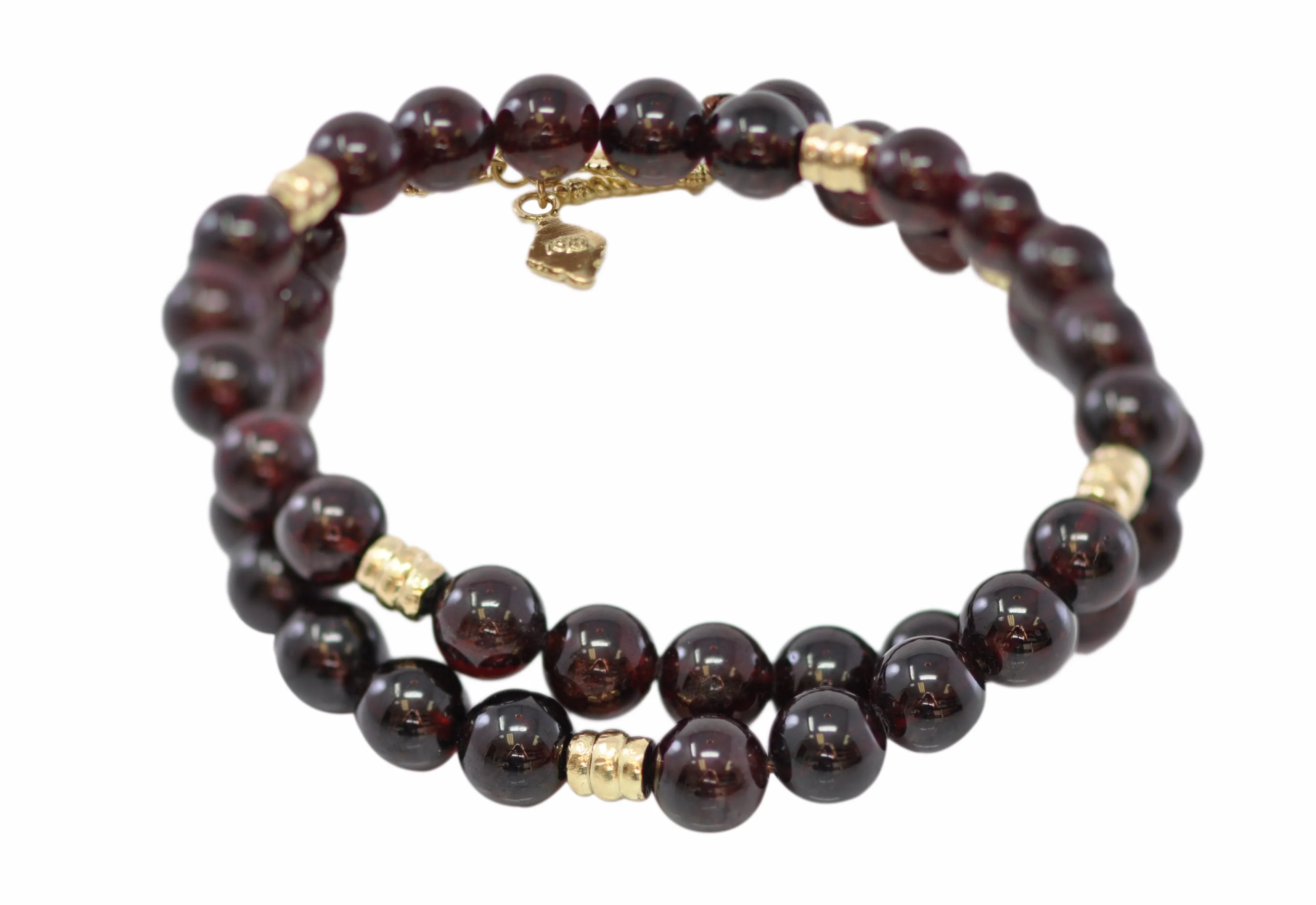Double Wrap Beaded Bracelet
