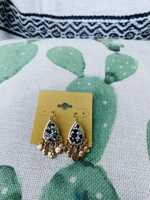 Druzy Dangle Earrings
