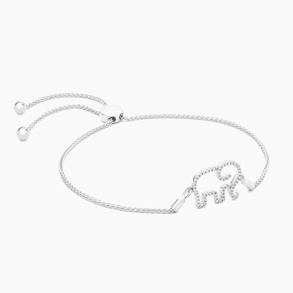 Elephant Mom Bolo Bracelet