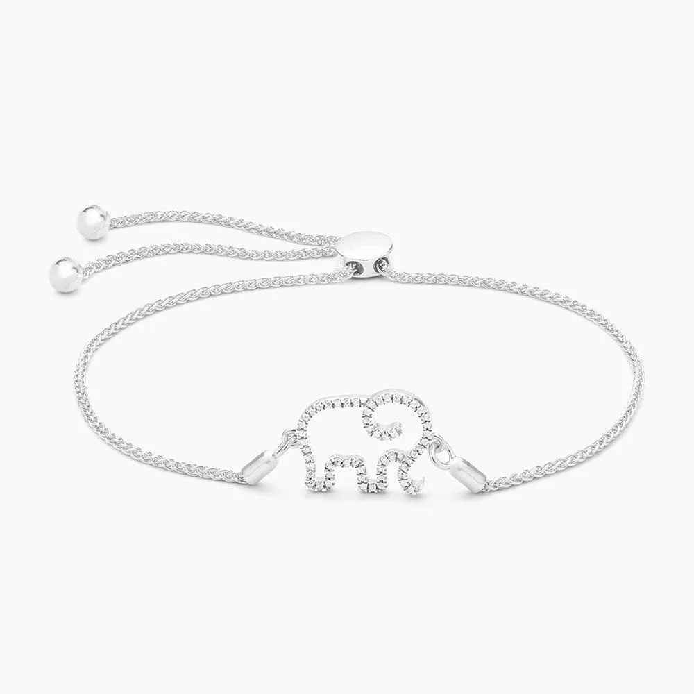 Elephant Mom Bolo Bracelet