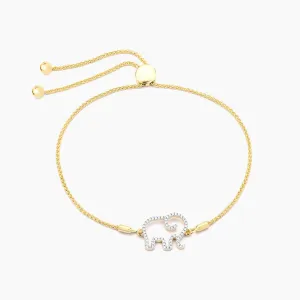 Elephant Mom Bolo Bracelet