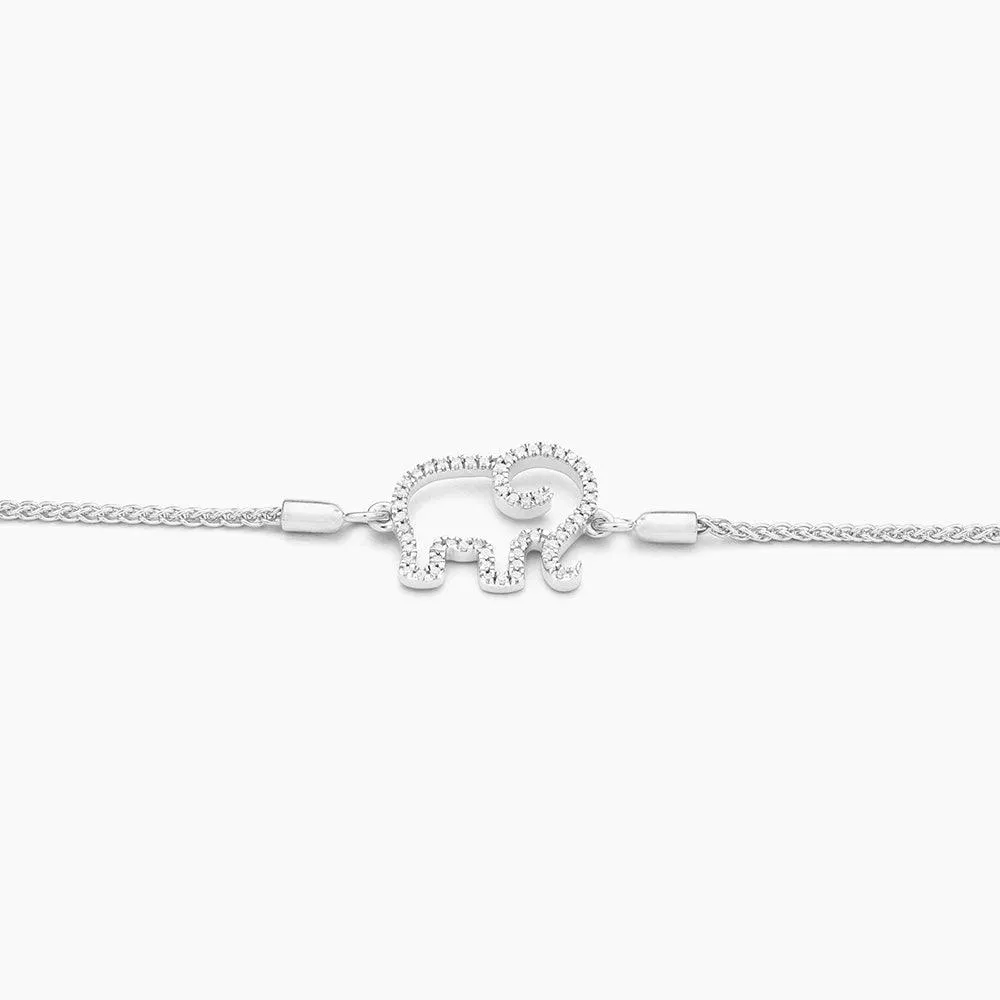 Elephant Mom Bolo Bracelet
