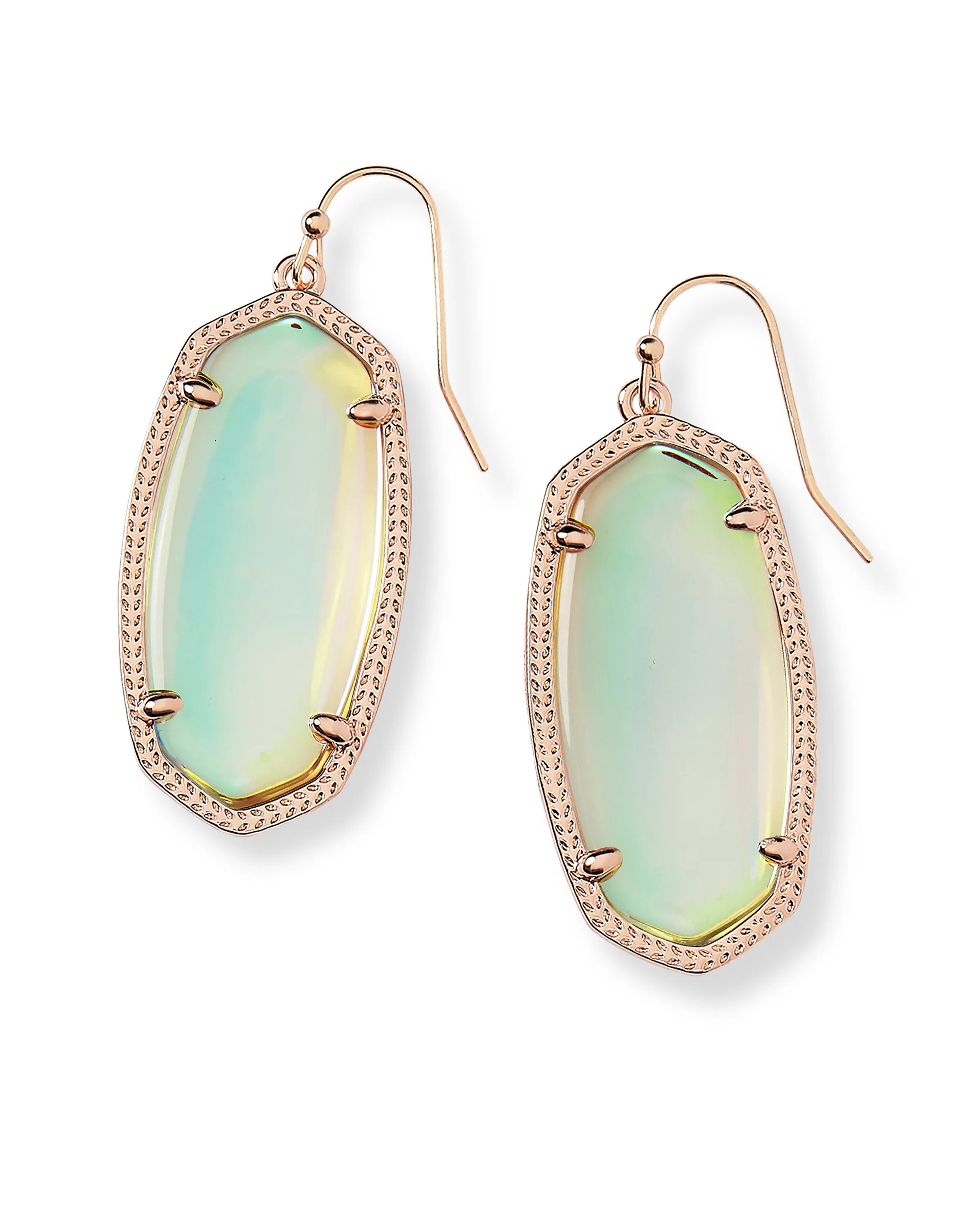 Elle Earring In Dichroic Glass