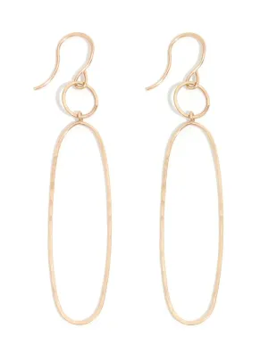 Elliptical Drop Earrings