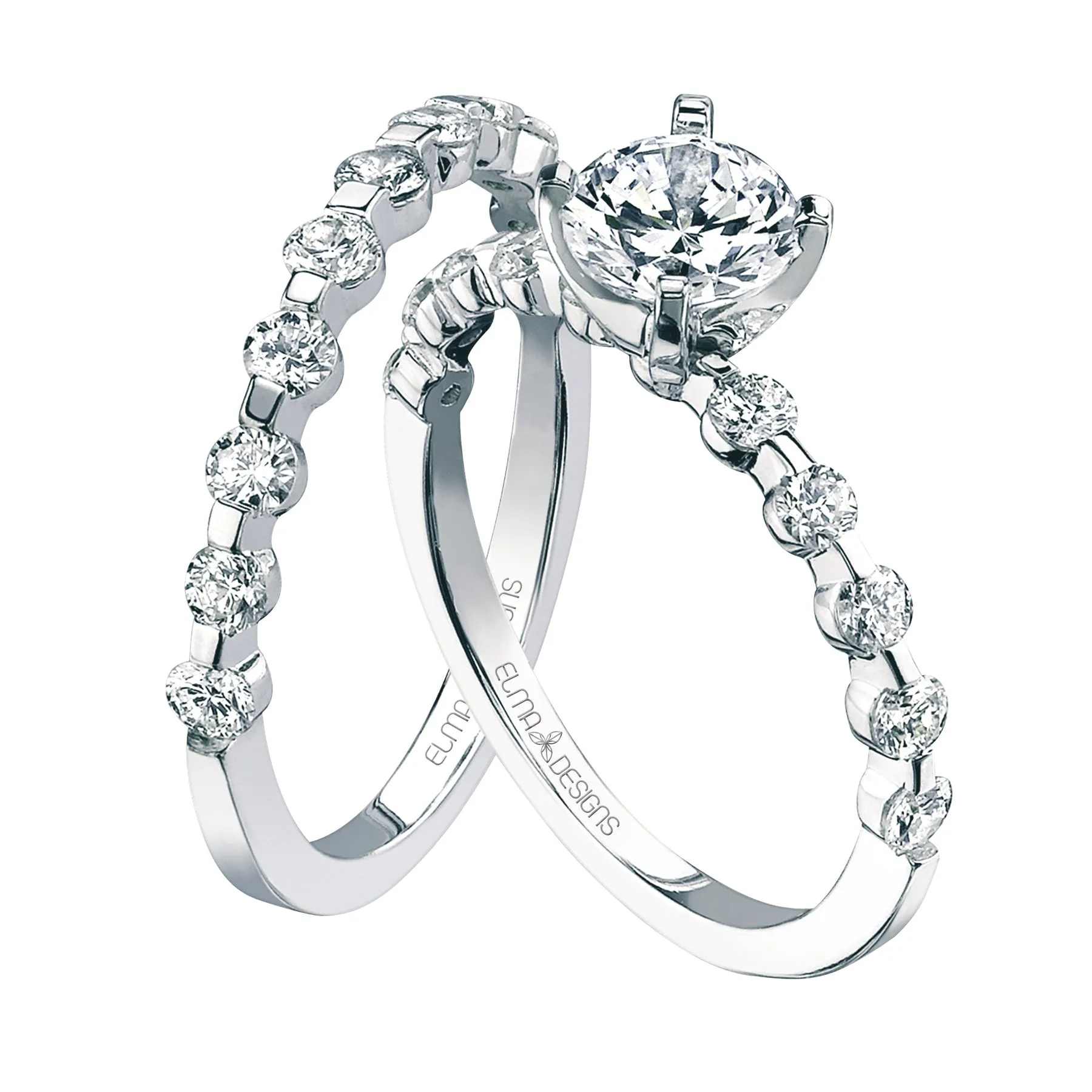 Elma Designs Diamond Engagement Ring