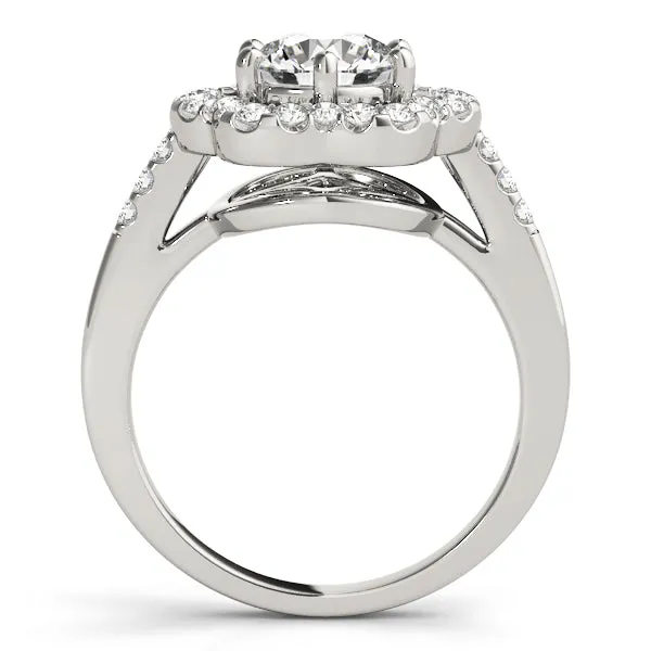 Engagement Rings Halo Round - TN83578