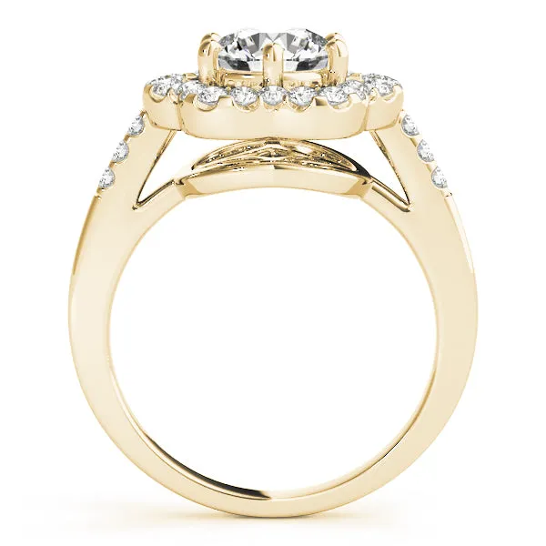 Engagement Rings Halo Round - TN83578