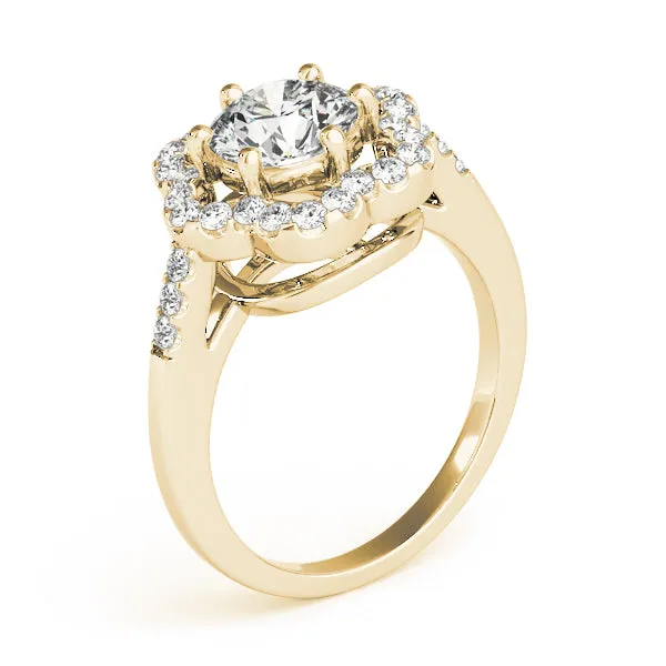 Engagement Rings Halo Round - TN83578