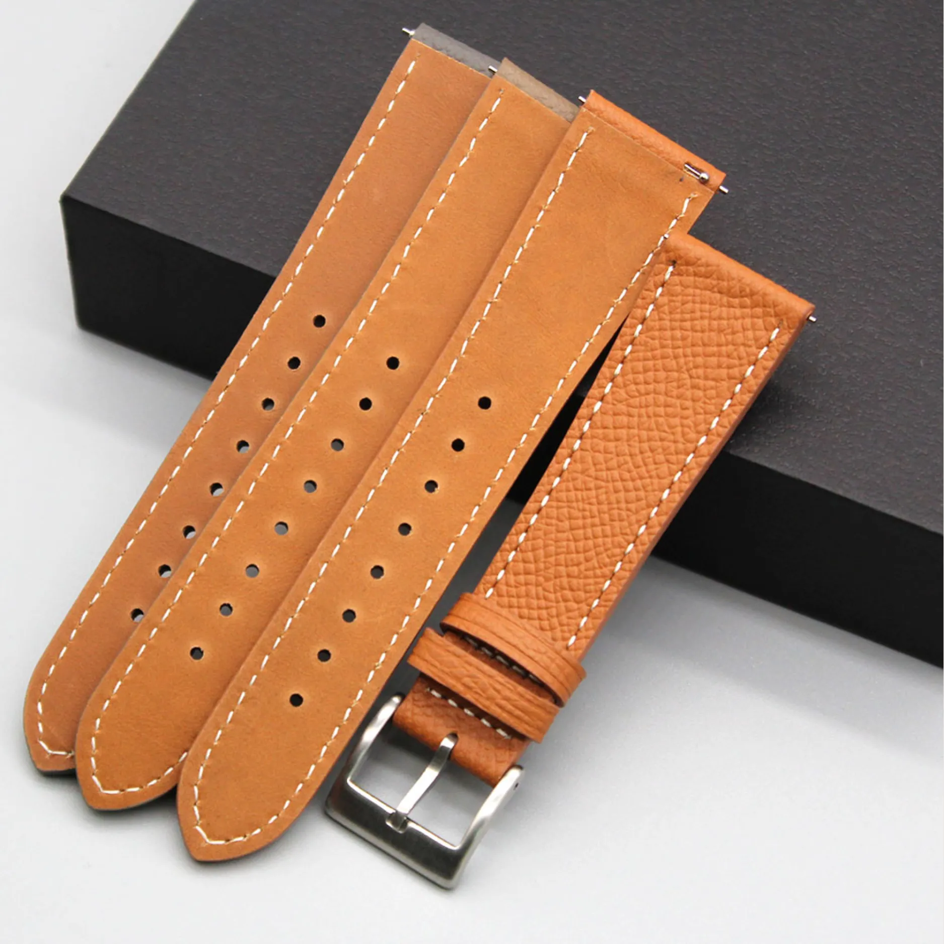 Epsom Leather - Sky Blue