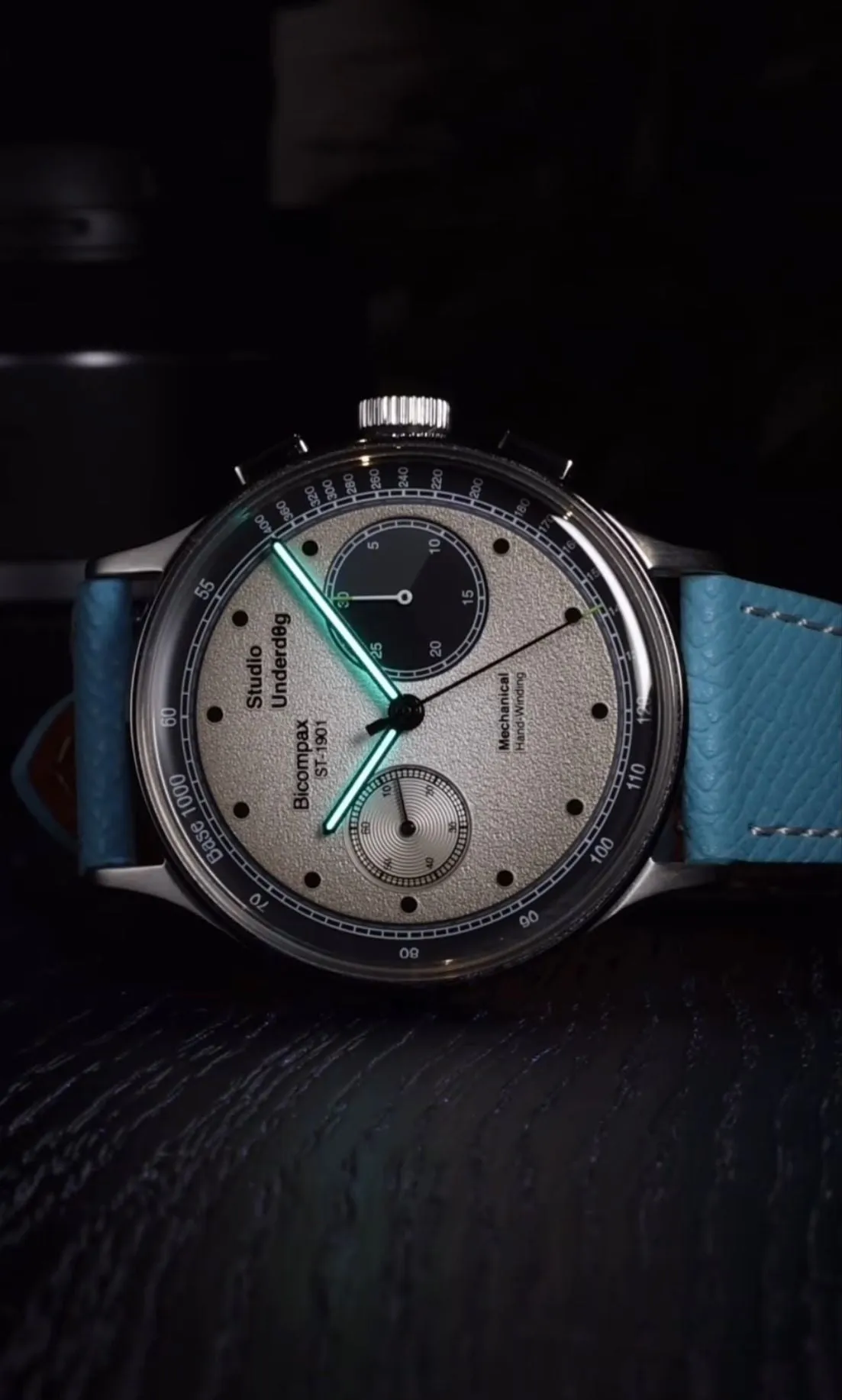 Epsom Leather - Sky Blue