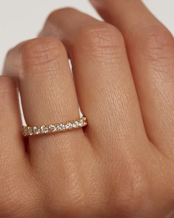 ETERNITY DIAMOND WEDDING BAND RING