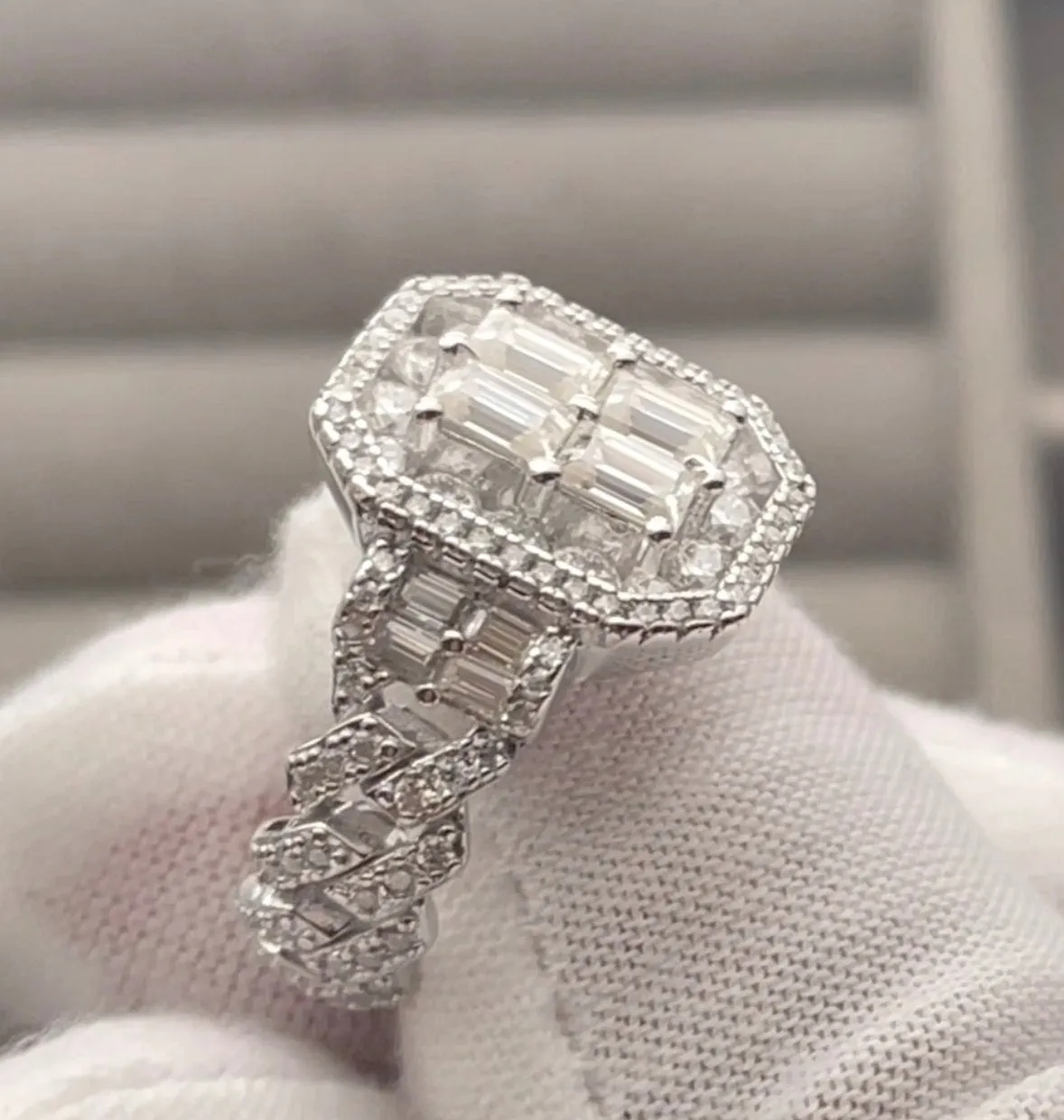 Eternity Ring | Mens Baguette Ring | Mens Iced Out Ring | Womens Baguette Ring | Mens Eternity Ring | Womens Eternity Ring | Wedding Bands