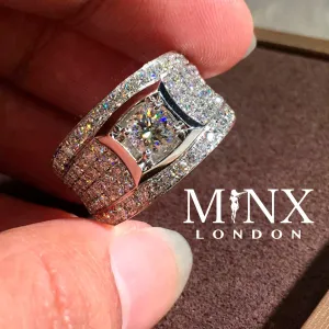 Eternity Ring | Promise Ring | Mens Ring | Womens Ring | Eternity Ring Diamond | Iced Out Ring | Engagement Rings | Wedding Band | Icy Ring