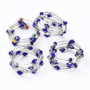 Evil Eye Wrap Bracelet