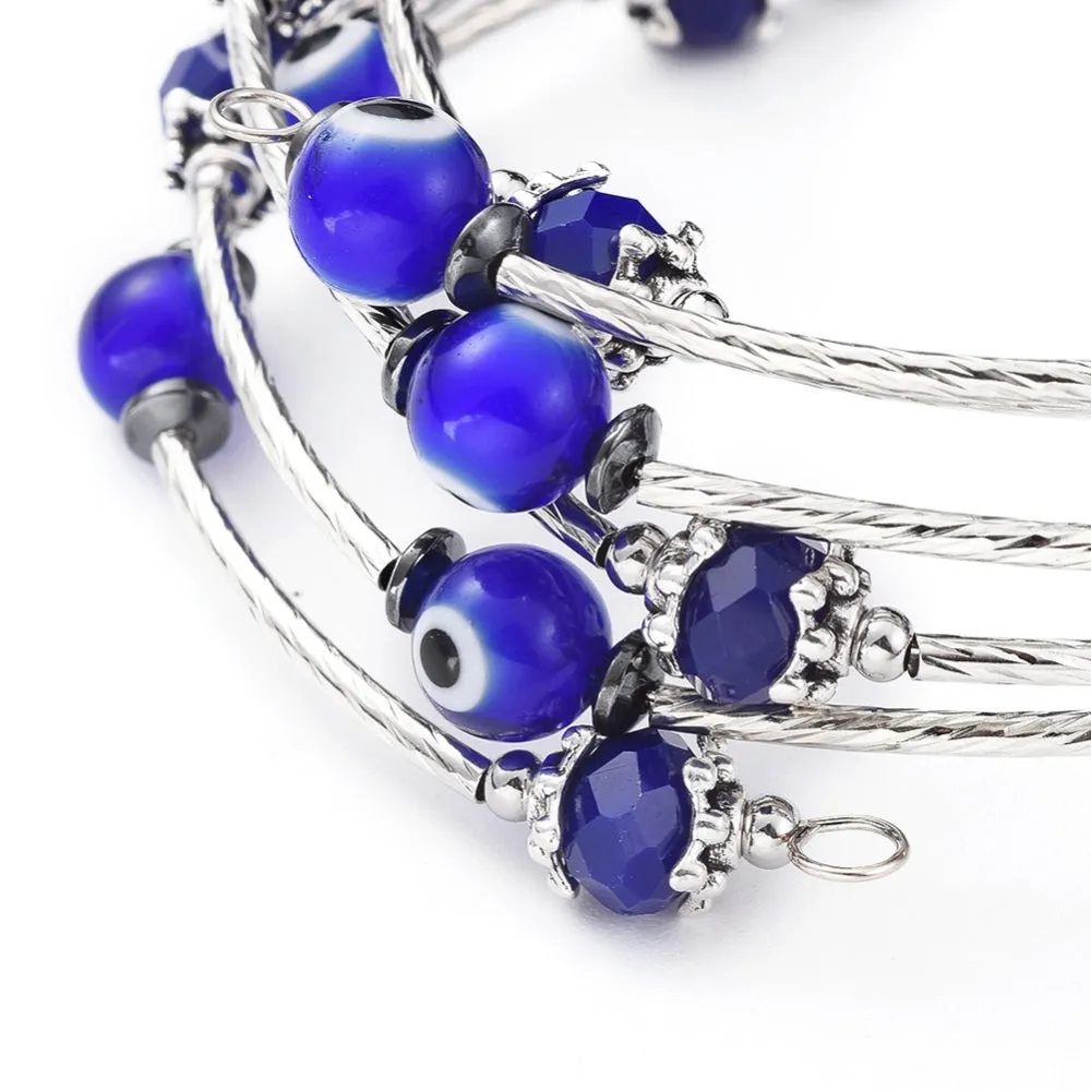 Evil Eye Wrap Bracelet