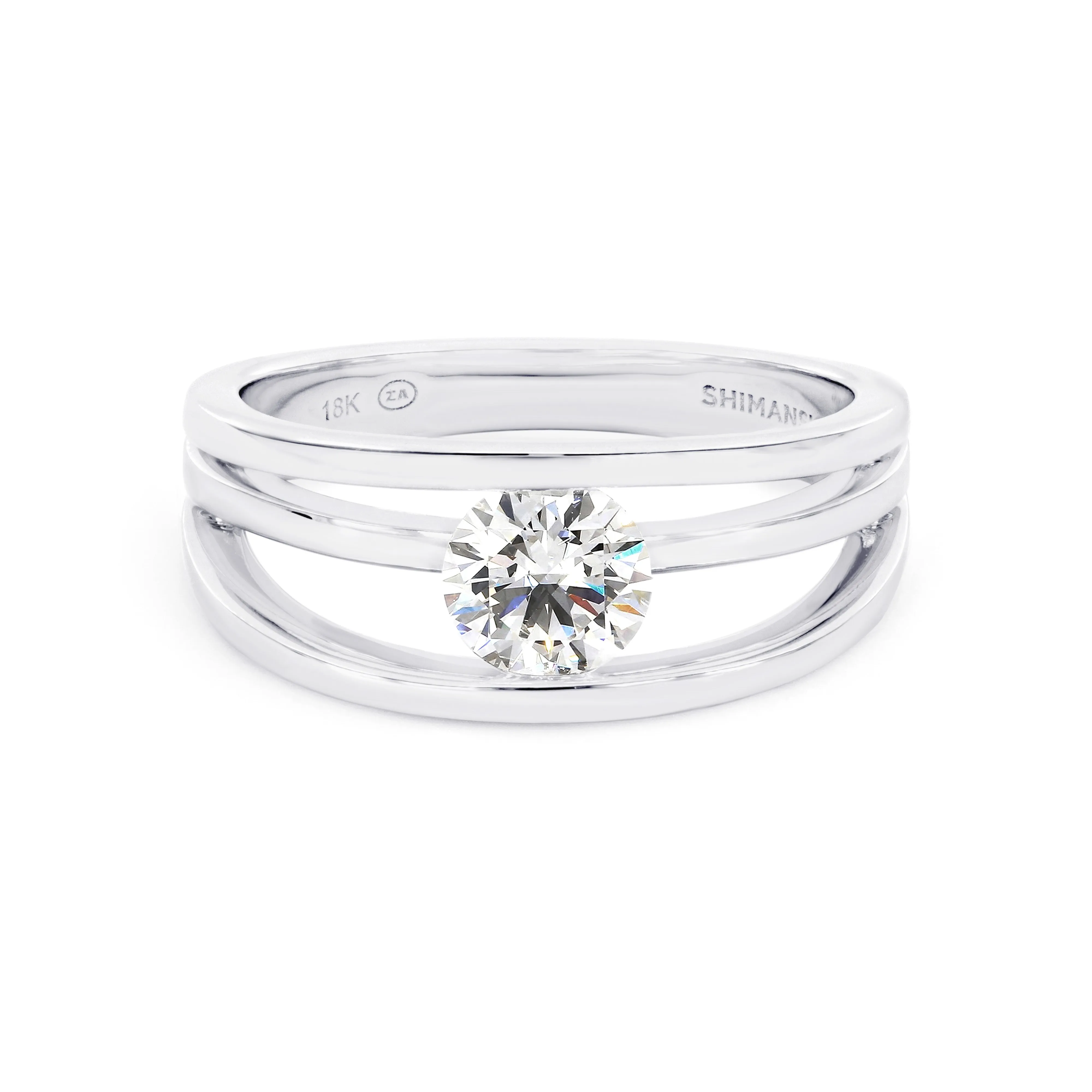 Evolym Diamond Engagement Ring