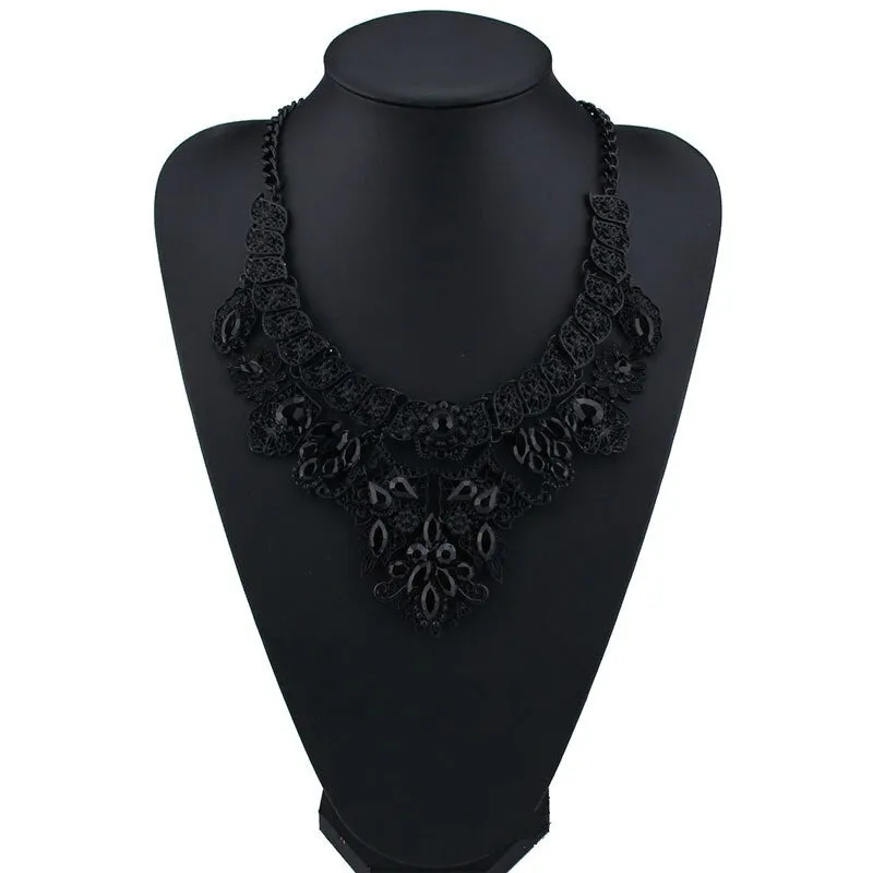 Fashion Chunky Collar Maxi Statement Necklace
