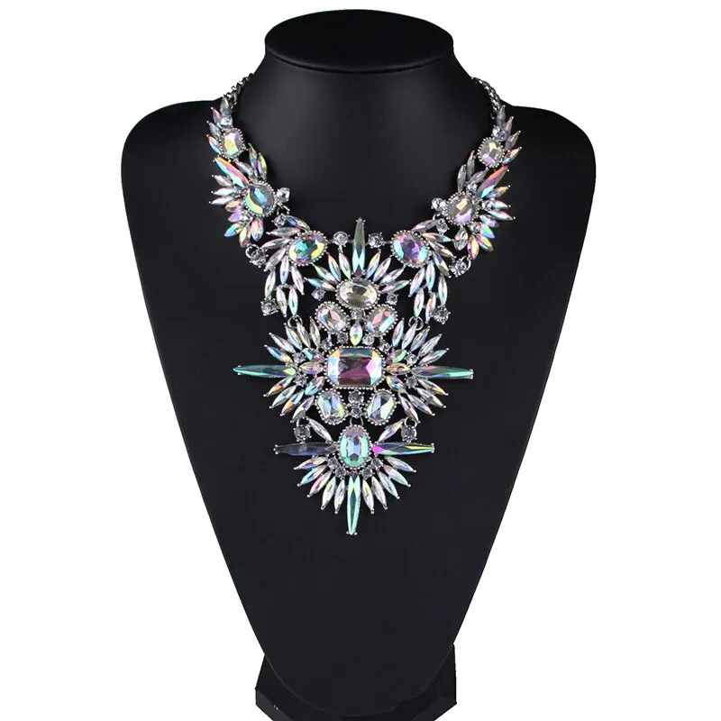 Fashion Chunky Collar Maxi Statement Necklace