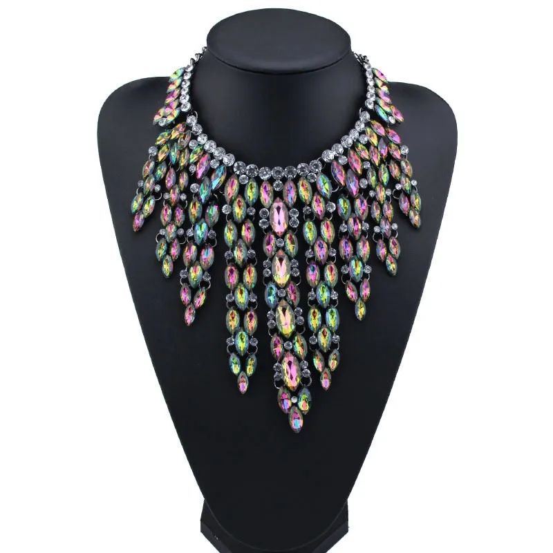 Fashion Chunky Collar Maxi Statement Necklace
