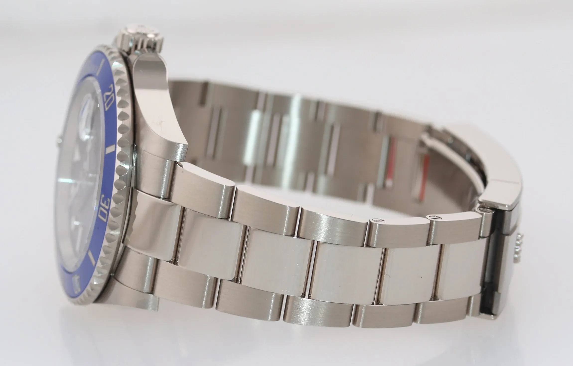 FEB 2021 BRAND NEW PAPERS Rolex Submariner Blue Smurf 126619 White Gold Watch