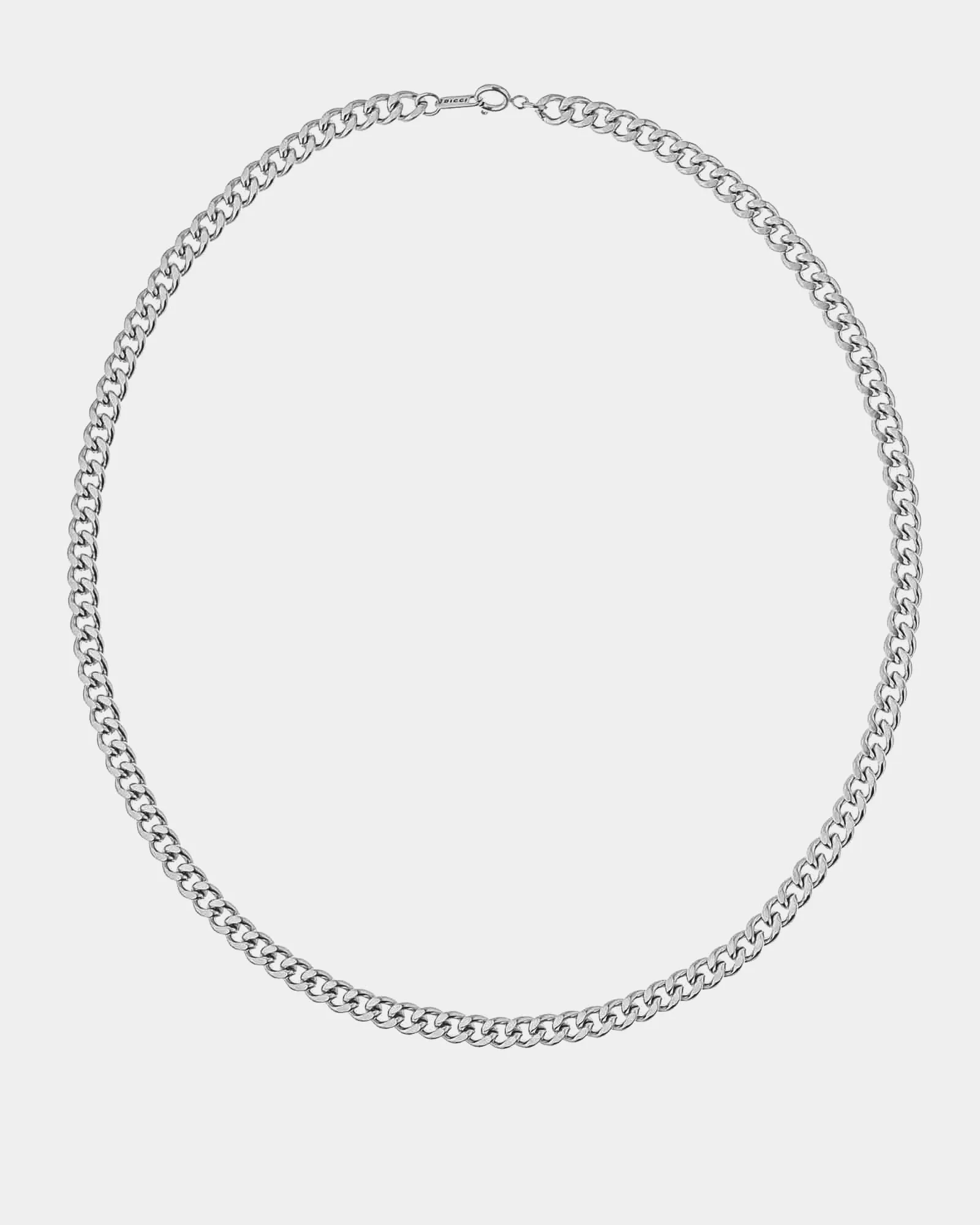 Flat Cuban Chain Necklace 7mm