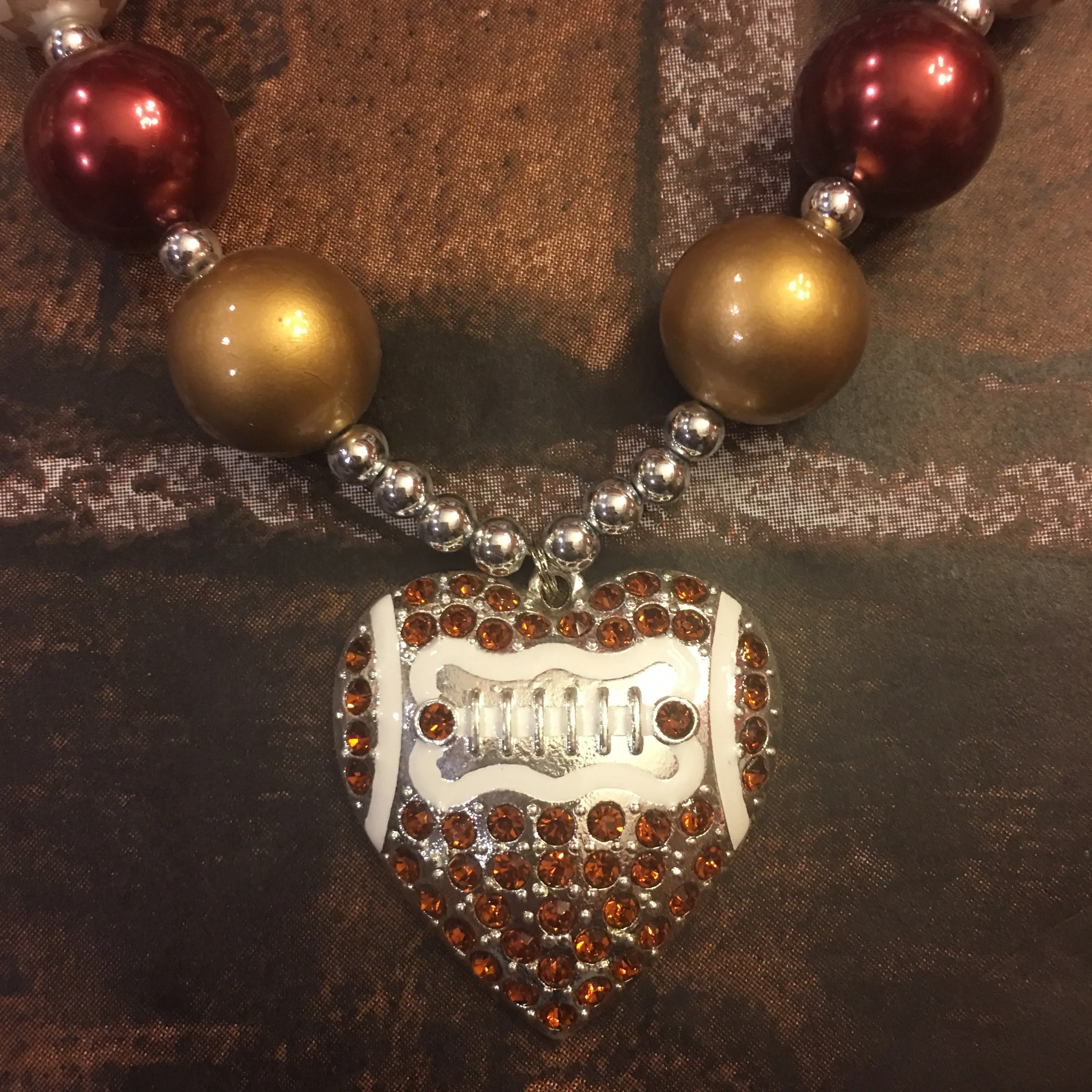 Florida State Football Chunky Necklace