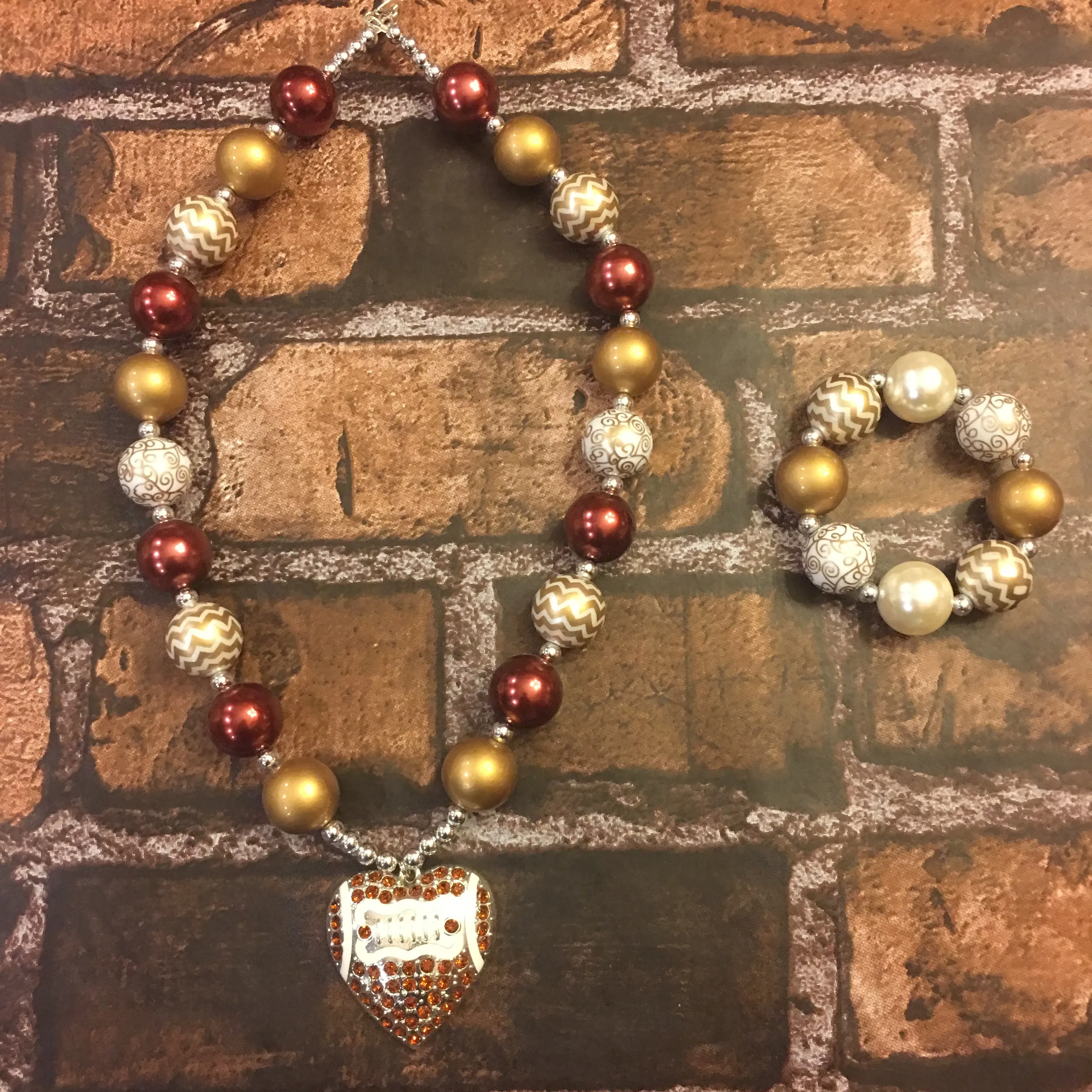 Florida State Football Chunky Necklace