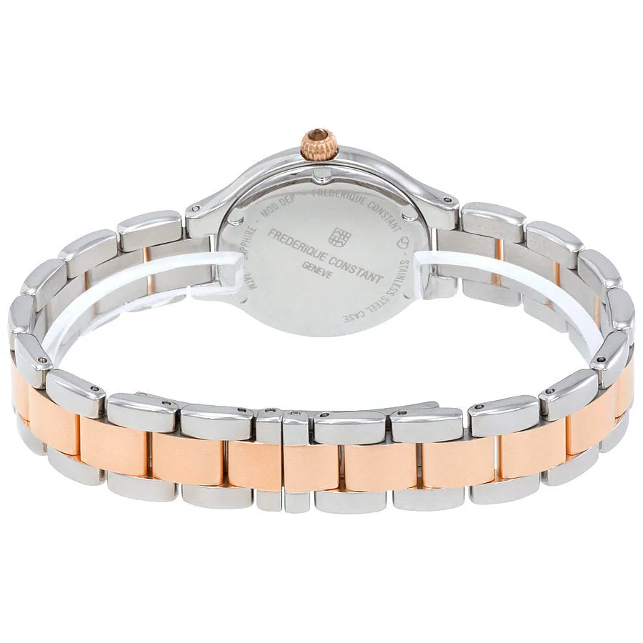 Frederique Constant Classcis Delight Silver Diamond Dial Two-tone Steel Ladies Watch FC-200WHD1ERD32B