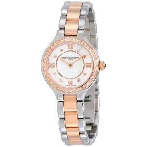 Frederique Constant Classcis Delight Silver Diamond Dial Two-tone Steel Ladies Watch FC-200WHD1ERD32B