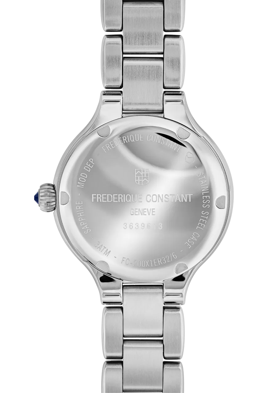 Frederique Constant Classics Delight White Diamond Dial on Bracelet