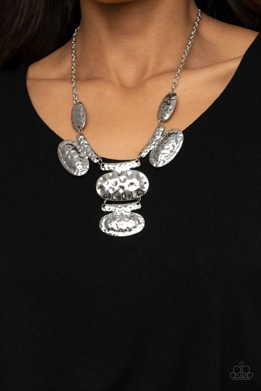 Gallery Relic Silver Paparazzi Necklace