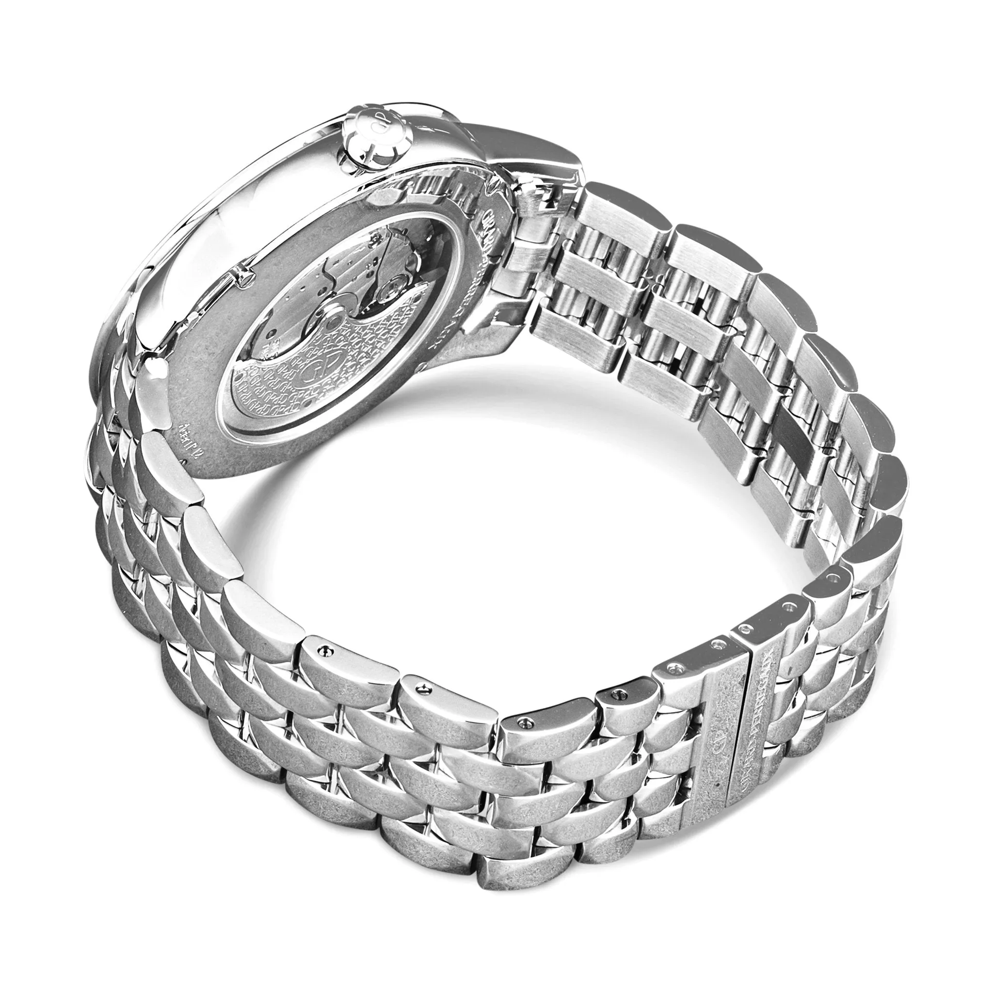 Girard-Perregaux Cat's Eye Diamond Stainless Steel Automatic Ladies Watch 80493D11A161-11A
