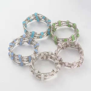 Glass Bead Wrap Bracelet