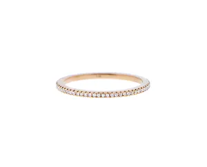 Gold eternity ring