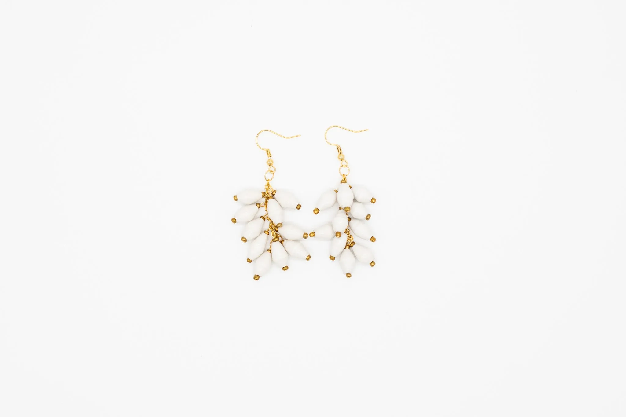 Gold Fountain Earrings