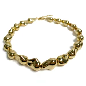 Gold Nugget Necklace
