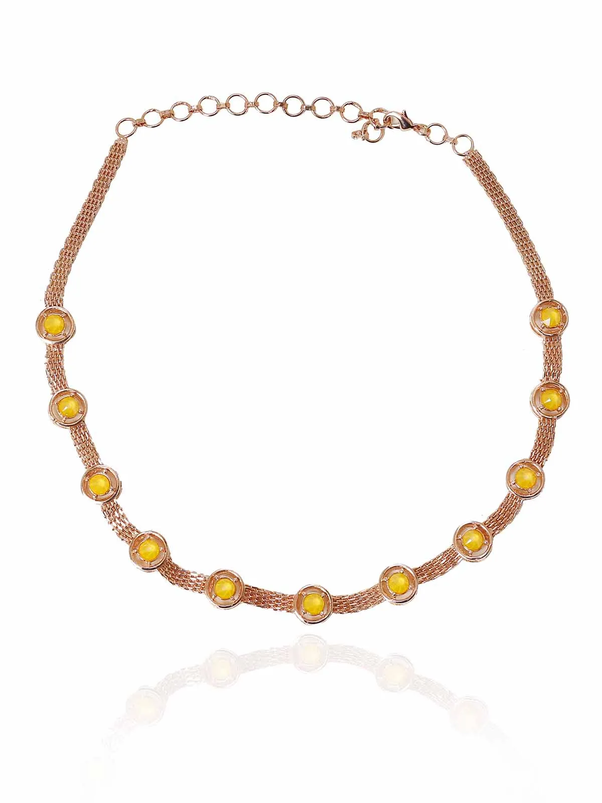 Gold Statement Choker